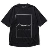 ナンガ(NANGA) ドライ ミックス フレーム ロゴ ラウンド ティー ウィメンズ NW2412-1G502-B Tシャツ･ノースリーブ(レディース)