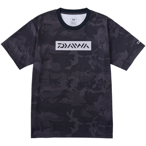 ダイワ(Daiwa) ＤＥ-８３２４ クリーンオーシャンＴシャツ Ｍ ブラックカモ 08335722