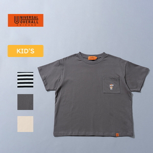 ユニバーサルオーバーオール(UNIVERSAL OVERALL) Kid’s Windyミニワッペン半袖TEE キッズ UO24SS-05-2