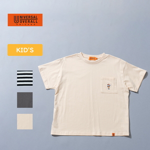 ユニバーサルオーバーオール(UNIVERSAL OVERALL) Kid’s Windyミニワッペン半袖TEE キッズ UO24SS-05-2