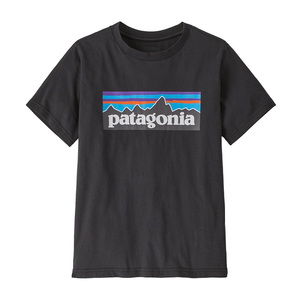 パタゴニア（patagonia） 【24春夏】Kid’s P-6 Logo T-Shirt(キッズ P-6 ロゴ Tシャツ) 62148