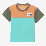 THE NORTH FACE(ザ･ノース･フェイス) 【24春夏】S/S TNF GRAND TEE(ショートスリーブ TNF グランド ティー)ベビー NTB32338 半袖シャツ(ジュニア/キッズ/ベビー)