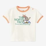 THE NORTH FACE(ザ･ノース･フェイス) Baby’s L-PILE RINGER TEE ベビー NTB32474 半袖シャツ(ジュニア/キッズ/ベビー)