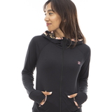 BILLABONG(ビラボン) ZIP UP HOODED RASHGUARD(ジップアップ ラッシュガード パーカ) BE013861 ラッシュガード 長袖(レディース)