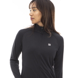 BILLABONG(ビラボン) 【24春夏】ZIP UP STAND RASHGUARD(ジップアップ スタンド ラッシュガード) BE013863 ラッシュガード 長袖(レディース)