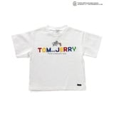 F.O.KIDS(エフ･オー･キッズ) Kid’s トム&ジェリーコラボ ブロックロゴ  Tシャツ キッズ R207034 半袖シャツ(ジュニア/キッズ/ベビー)