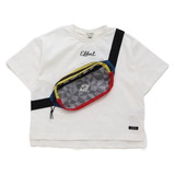 F.O.KIDS(エフ･オー･キッズ) Kid’s ボディバッグ ドッキング Tシャツ キッズ R307104 半袖シャツ(ジュニア/キッズ/ベビー)