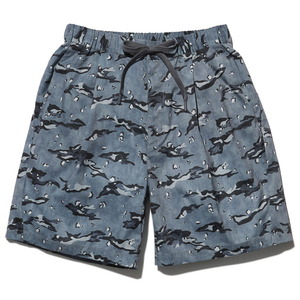 スノーピーク(snow peak) 【24春夏】Printed Breathable Quick Dry Shorts PA-24SU00903GY