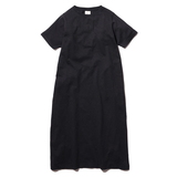 スノーピーク(snow peak) Women’s Recycled Cotton Heavy Dress ウィメンズ SW-22SW401R01BK ロング･マキシ丈ワンピース(レディース)