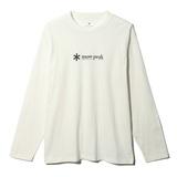 スノーピーク(snow peak) 【24春夏】ソフト コットン ロゴ ロングスリーブ Tシャツ SW-24SU20103WH 長袖Tシャツ(メンズ)