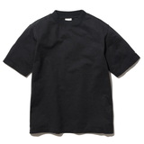 スノーピーク(snow peak) リサイクル コットン ヘビー モックネック Tシャツ TS-22SU402R03BK 半袖Tシャツ(メンズ)