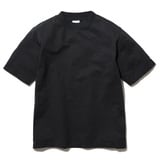 スノーピーク(snow peak) リサイクル コットン ヘビー モックネック Tシャツ TS-22SU402R04BK 半袖Tシャツ(メンズ)