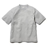 スノーピーク(snow peak) リサイクル コットン ヘビー モックネック Tシャツ TS-22SU402R05MG 半袖Tシャツ(メンズ)