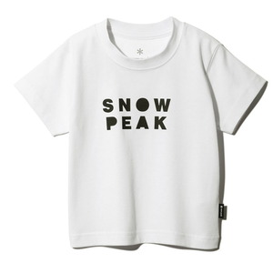 スノーピーク(snow peak) 【24春夏】Kid’s SNOWPEAKER T-Shirt CAMPER キッズ TS-24SK00202WH