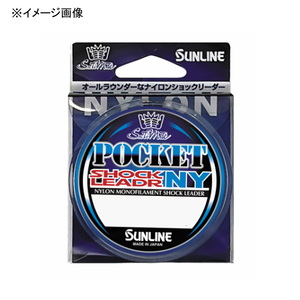 サンライン(SUNLINE) ソルティメイト ポケットショックリーダーＮＹ ３０ｍ ４号／１６ｌｂ クリア 565