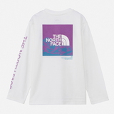 THE NORTH FACE(ザ･ノース･フェイス) K L/S SLEEVE GRAPHIC TEE(スリーブ グラフィック ティー)キッズ NTJ32334 長袖シャツ(ジュニア/キッズ/ベビー)