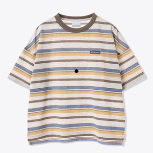 Columbia(コロンビア) リンディスヒル ショートスリーブ Ｔシャツ ウィメンズ Ｌ ２７８（Ｄａｒｋ Ｓｔｏｎｅ Ｂｏｒｄｅｒ） PL0225