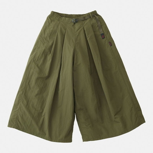 【送料無料】GRAMICCI(グラミチ) Ｗ'Ｓ ＮＹＬＯＮ ＦＬＡＲＥ ＰＡＮＴ（ウィメンズ ナイロン フレア パンツ） Ｍ ＤＥＥＰ ＯＬＩＶＥ G2SW-SK034