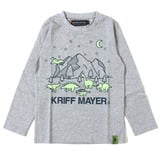 KRIFF MAYER(クリフメイヤー) Kid’s UVさらすべ蓄光白亜 ロンT キッズ 2337844K 長袖シャツ(ジュニア/キッズ/ベビー)