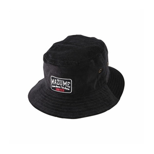 MAZUME(マズメ) ｍａｚｕｍｅ ＢＵＣＫＥＴ ＨＡＴ フリー ブラック MZCP-811