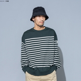 ORCIVAL(オーシバル) 【24秋冬】LONG SLEEVE SWEAT(ロングスリーブ スウェット) #OR-C0344 PNB スウェット･トレーナー･パーカー