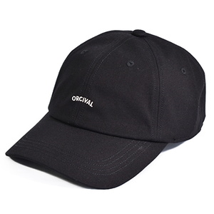 【送料無料】ORCIVAL(オーシバル) 【２５春夏】ＣＯＴＴＯＮ ＣＡＮＶＡＳ ６Ｐ ＣＡＰ（コットンキャンバス ６Ｐ キャップ） フリー ＢＬＡＣＫ #OR-H0333 CBB