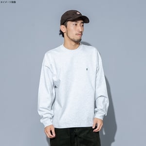 GYMPHLEX(ジムフレックス) 【24秋冬】CREW NECK LONG SLEEVE TEE(クルーネックL/S Tシャツ) #GY-C0389 HWJ