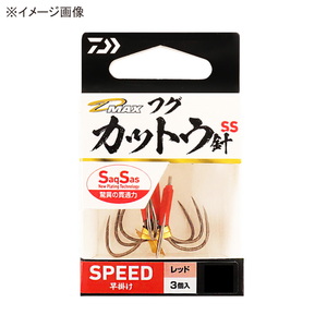 ダイワ(Daiwa) Ｄ-ＭＡＸ フグカットウ針ＳＳ Ｓｐｅｅｄ Ｌ レッド 07355515