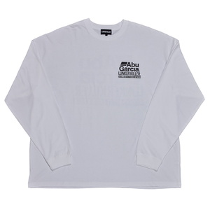 アブガルシア(Abu Garcia) Ａｂｕ ｘ ランカーキラー ビッグロングスリーブＴシャツ Ｍ ホワイト 1635265