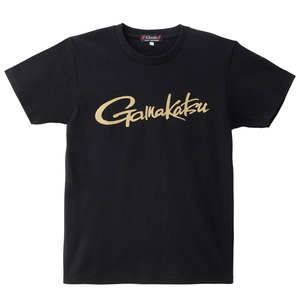 がまかつ(Gamakatsu) Ｔシャツ（筆記体ロゴ） ＧＭ３７１１ Ｓ ブラック