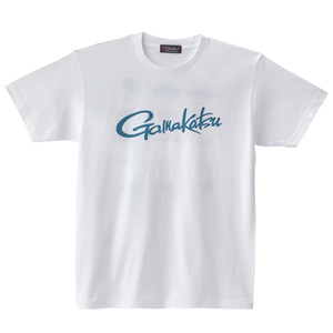 がまかつ(Gamakatsu) Ｔシャツ（筆記体ロゴ） ＧＭ３７１１ Ｍ ホワイト