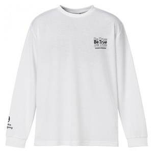 エバーグリーン(EVERGREEN） Ｂ-ＴＲＵＥ ドライミックスロングＴシャツ タイプ１ ３Ｌ ホワイト