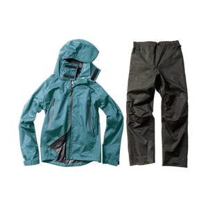 【送料無料】UOYA（ウオヤ） ＵＭＩ ＲＡＩＮ ＧＥＡＲ ３レイヤーレインスーツ ３Ｌ ダークブルー UM710