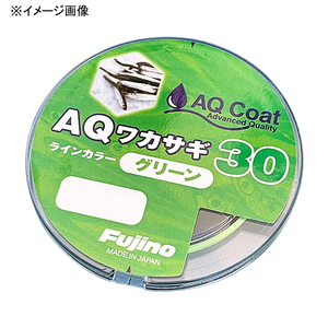 フジノナイロン ＡＱワカサギ ３０ｍ １．０号 グリーン W-30G