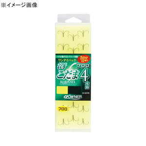 オーナー針 ワンデイパック 谺（こだま）フロロ４本錨 ６．０号 36378