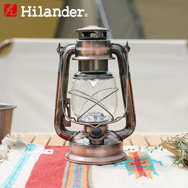 Hilander(ハイランダー) アンティークLEDランタン 【1年保証】 HCA0230