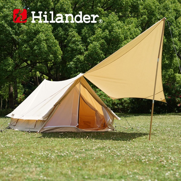 Hilander(ハイランダー) テント アルネス+タープ トラピゾイド スタートパッケージ HCA0241HCA0259 ツールームテント