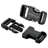 Quechua(ケシュア) QUICK RELEASE BUCKLE(2個入り) 463086-1157860 ジッパープル