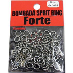 BOMBA DA AGUA（ボンバダアグア） ＢＯＭＢＡＤＡ ＳＰＲＩＴＲＩＮＧ Ｆｏｒｔｅ（スプリットリング フォルチ） ＃４ エコノミーパック