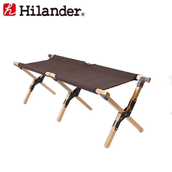 Hilander(ハイランダー) ウッドフレームベンチ 【1年保証】 HCA0174 ベンチ