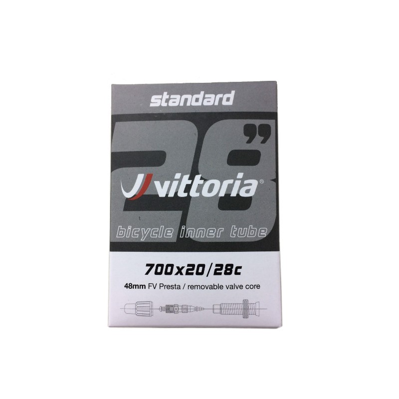 vittoria(ヴィットリア) STANDARDチューブ 700x20-28C 仏式 48mm ｜アウトドア用品・釣り具通販はナチュラム