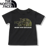 THE NORTH FACE(ザ･ノース･フェイス) 【24春夏】B S/S CAMO LOGO TEE(ショートスリーブ カモロゴティー)ベビー NTB32359 半袖シャツ(ジュニア/キッズ/ベビー)