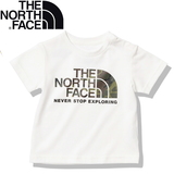 THE NORTH FACE(ザ･ノース･フェイス) 【24春夏】B S/S CAMO LOGO TEE(ショートスリーブ カモロゴティー)ベビー NTB32359 半袖シャツ(ジュニア/キッズ/ベビー)