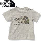 THE NORTH FACE(ザ･ノース･フェイス) 【24春夏】B S/S CAMO LOGO TEE(ショートスリーブ カモロゴティー)ベビー NTB32359 半袖シャツ(ジュニア/キッズ/ベビー)