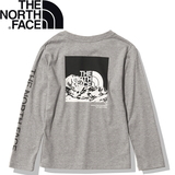 THE NORTH FACE(ザ･ノース･フェイス) K L/S SLEEVE GRAPHIC TEE(スリーブ グラフィック ティー)キッズ NTJ32334 長袖シャツ(ジュニア/キッズ/ベビー)