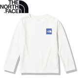 THE NORTH FACE(ザ･ノース･フェイス) ロングスリーブ スモール スクエア ロゴ ティー キッズ NTJ32357 長袖シャツ(ジュニア/キッズ/ベビー)