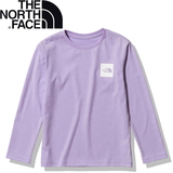 THE NORTH FACE(ザ･ノース･フェイス) ロングスリーブ スモール スクエア ロゴ ティー キッズ NTJ32357 長袖シャツ(ジュニア/キッズ/ベビー)