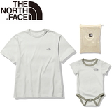 THE NORTH FACE(ザ･ノース･フェイス) CR TEE /ROMPERS SET NTM12312 ベビーボディスーツ