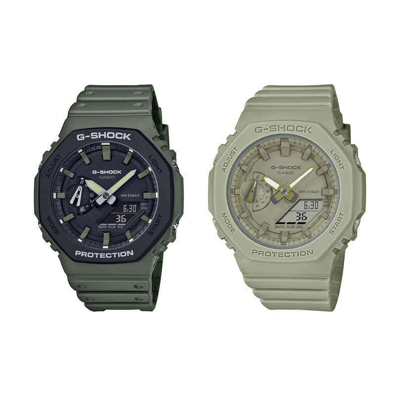 G-SHOCK(ジーショック) GA-2110SU-3AJF+GMA-S2100BA-3AJF【ギフトペア