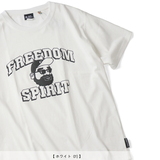 gym master(ジムマスター) 6.2oz起毛天竺FREEDOM SPIRIT Tee G333736 半袖Tシャツ(メンズ)